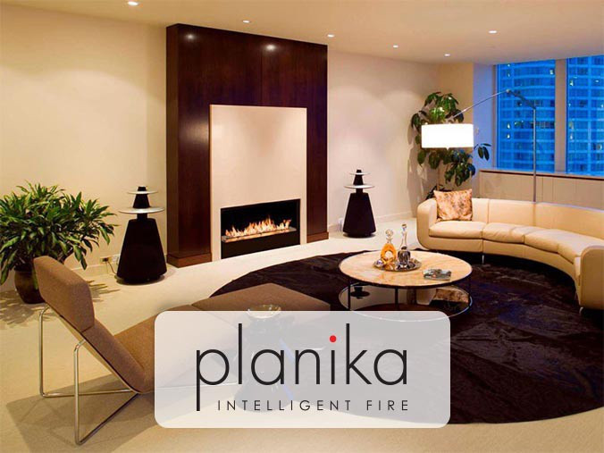 Planika Chantico Fireglass 2500 W - Achat en ligne sur