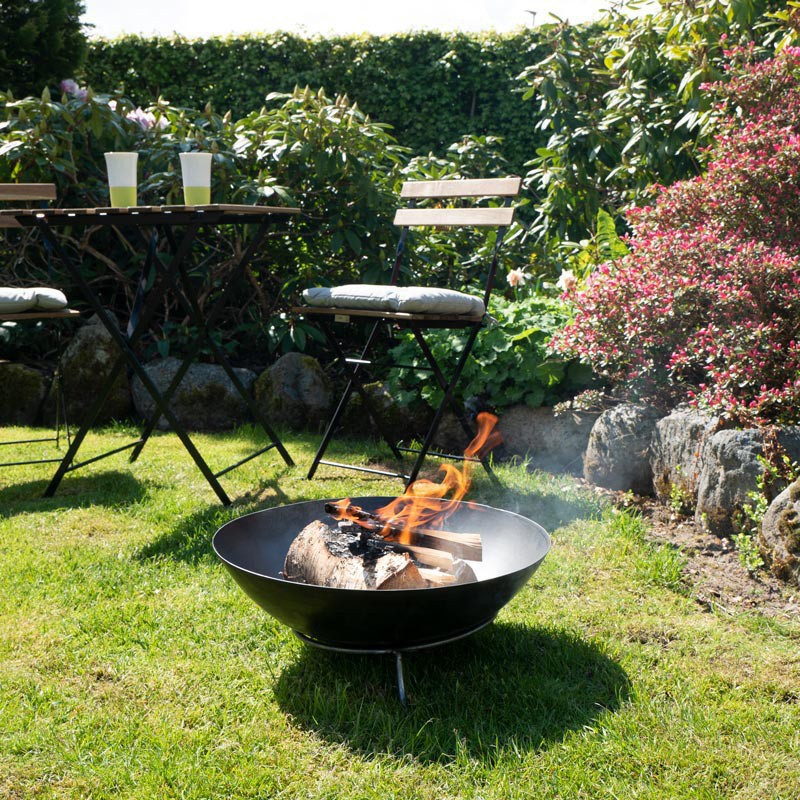 Braséro rond pour la terrasse