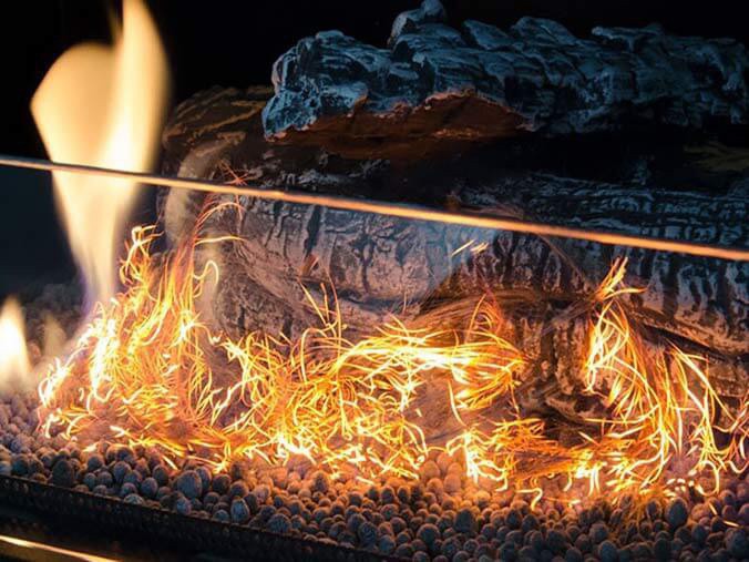 Glow Flame Filament pour cheminee