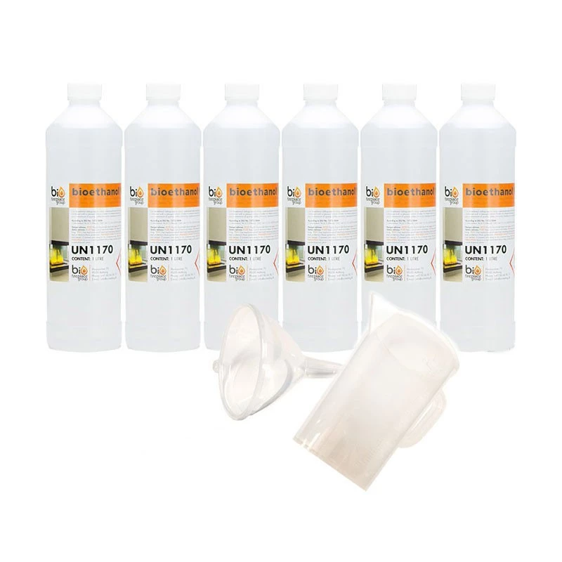 Bioethanol Starterset - 6 Liter Bioethanol