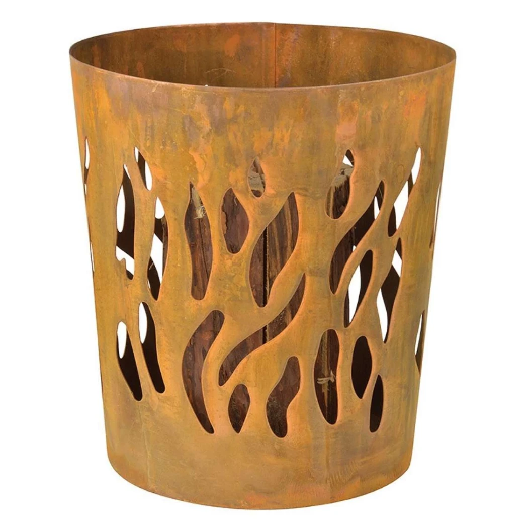 Brasero Swedish torch burner rouille | Bio-cheminee.fr |