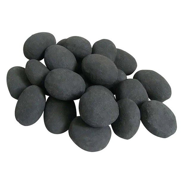 Soustar Keramik Deko-Steine - Schwarz - 24 St.
