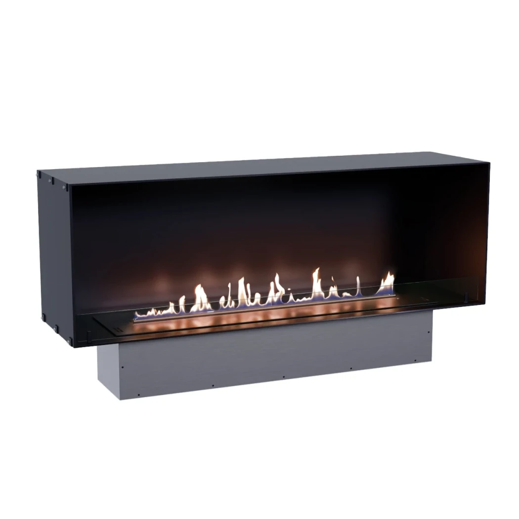 Foco One 1500 Media Wall Cheminée au bioéthanol – Cheminée encastrable 150 cm, 35 cm de profondeur – Choisissez parmi plusieurs modèles de brûleurs.