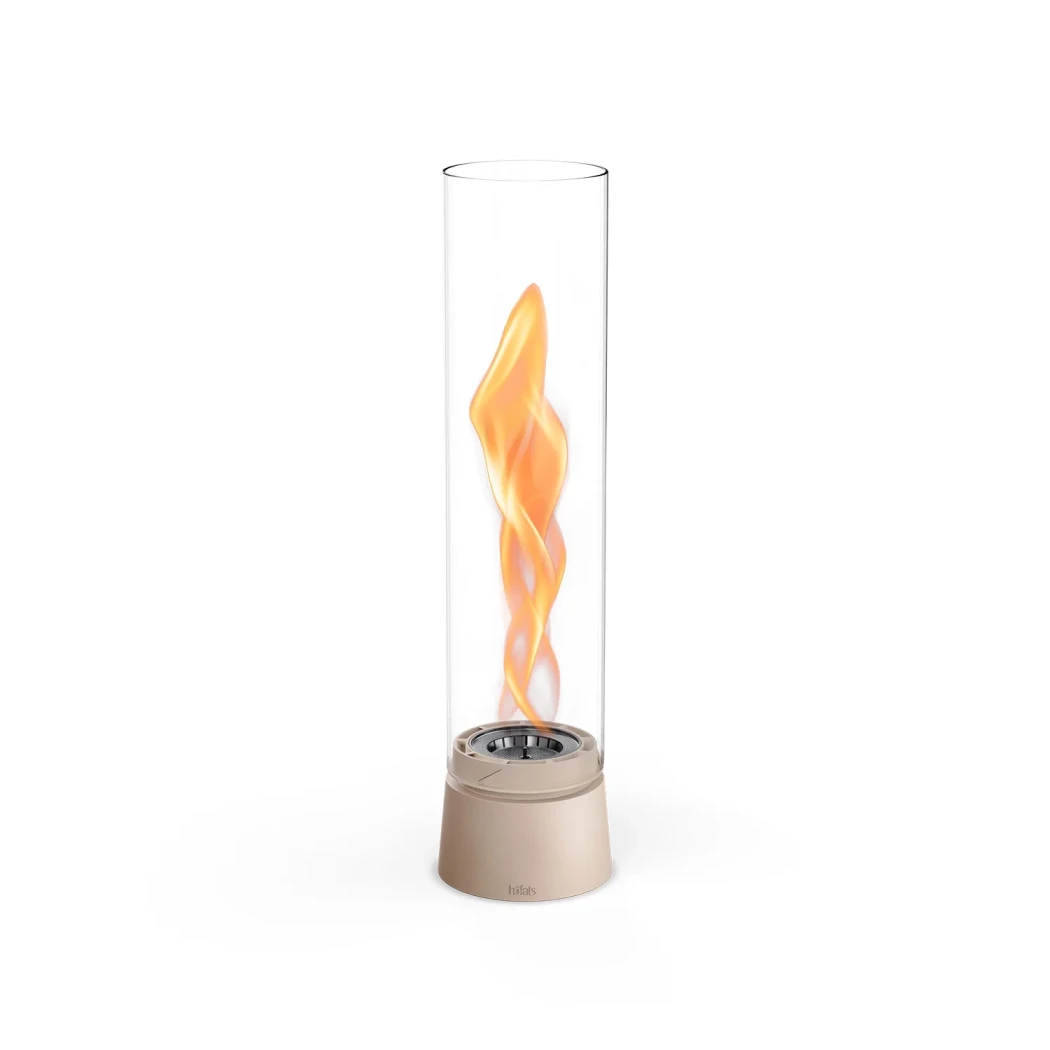 Höfats SPIN air 900 Cheminée de Table sable – Flamme Élégante et Rotative, Parfaite pour Usage Intérieur et Extérieur