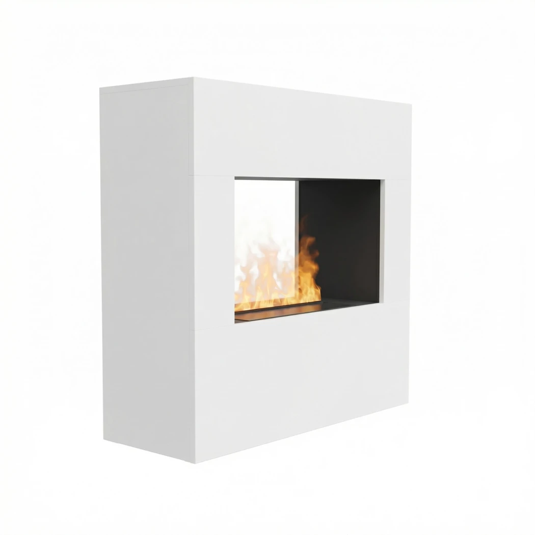 Glow Fire Goethe OMC 600 – Cheminée Électrique Vapeur d'Eau – Flamme réaliste – Sans chaleur – LED économes