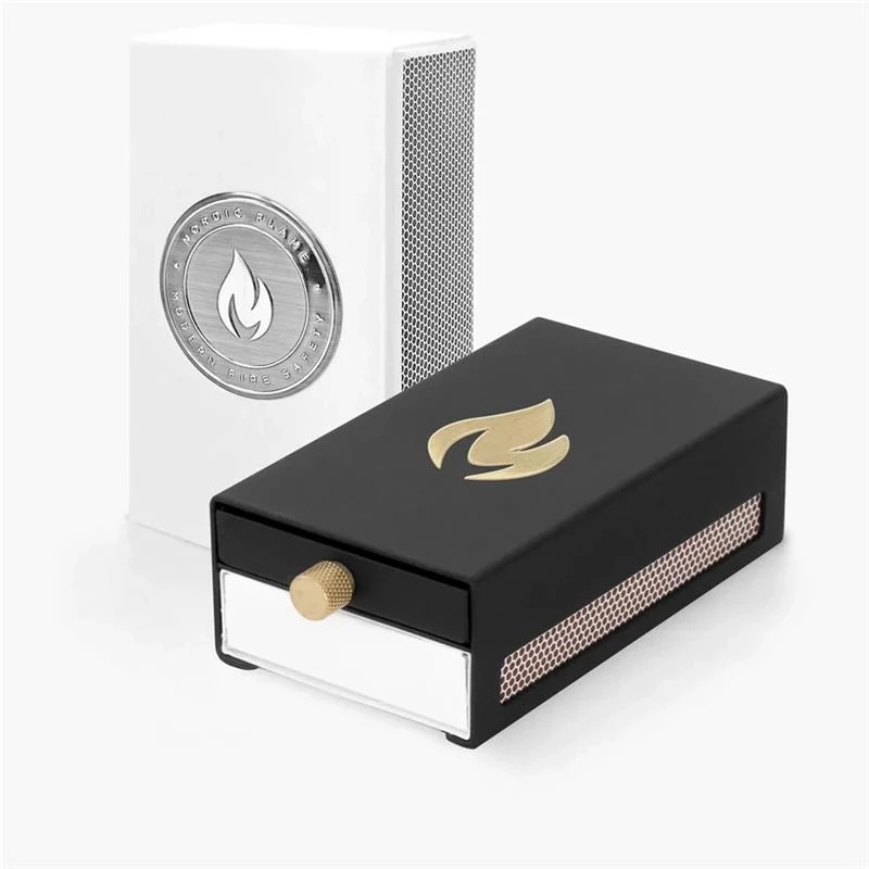 Boîte d’allumettes Matchbox – Noir Nordic Flame | Bio-cheminee.fr |