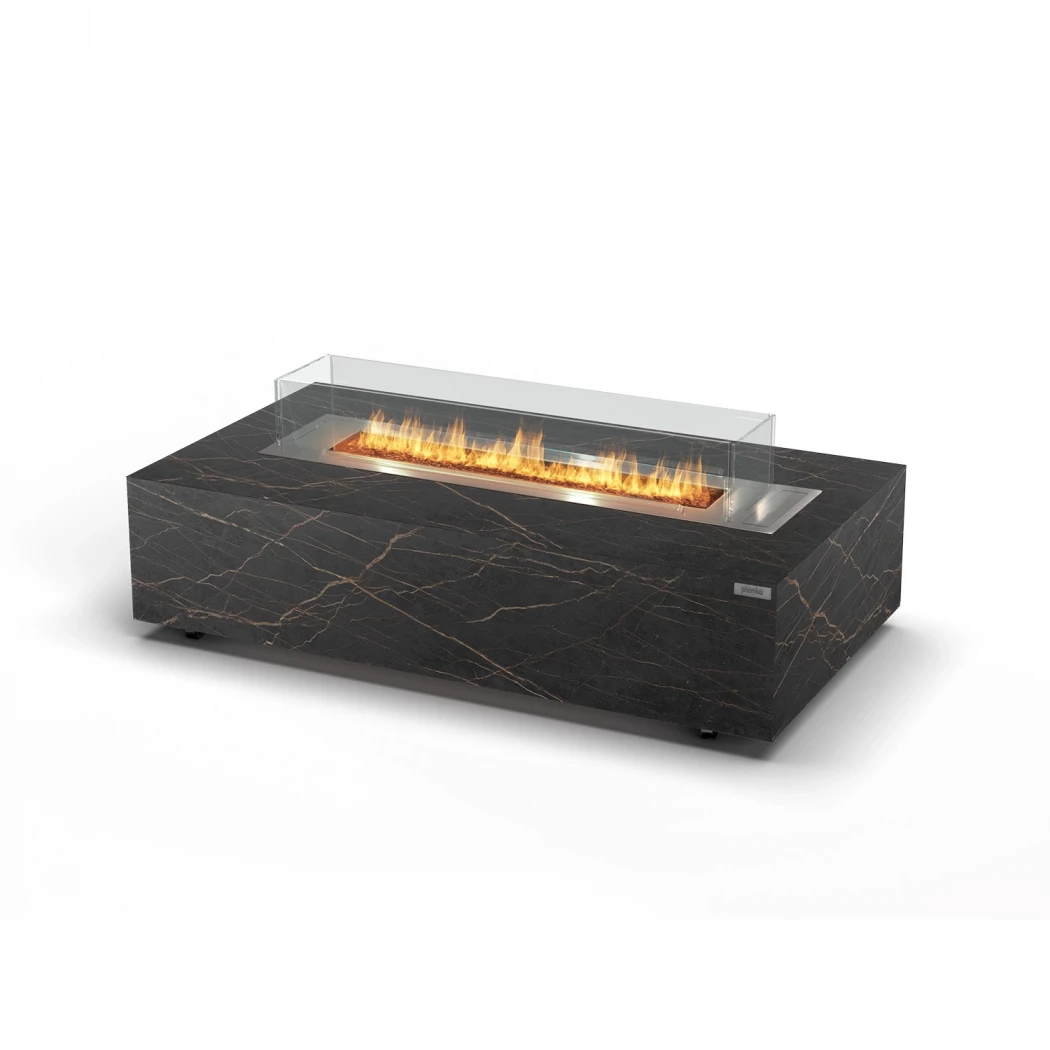 Cabo Daze/Laurent Table Planika Fires | Bio-cheminee.fr | Table avec cheminée au bioéthanol