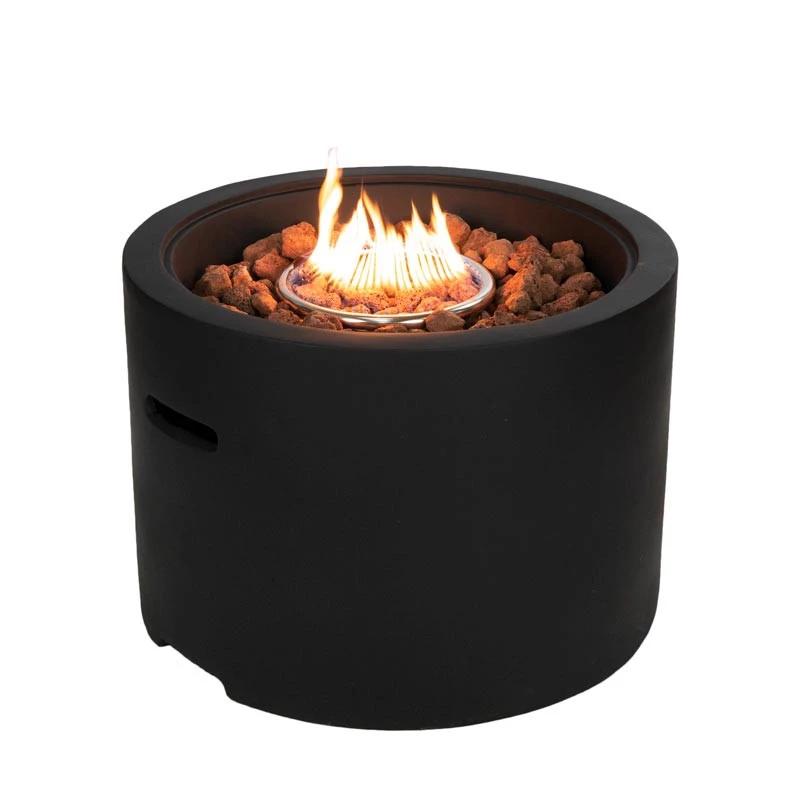 Eos Hiroshima Udendørs Gas Fire Pit Sort | Mørkegrå