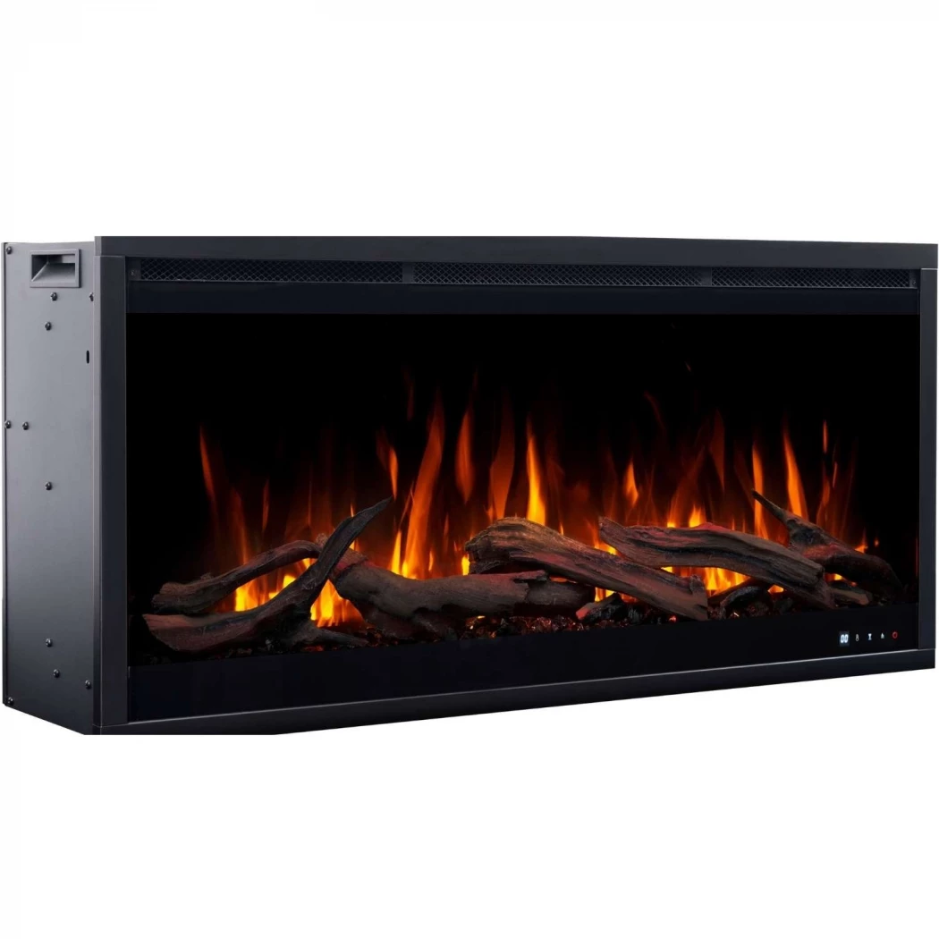 Cheminée Électrique Murale Royal 3D - Noir | Aflamo Fireplaces