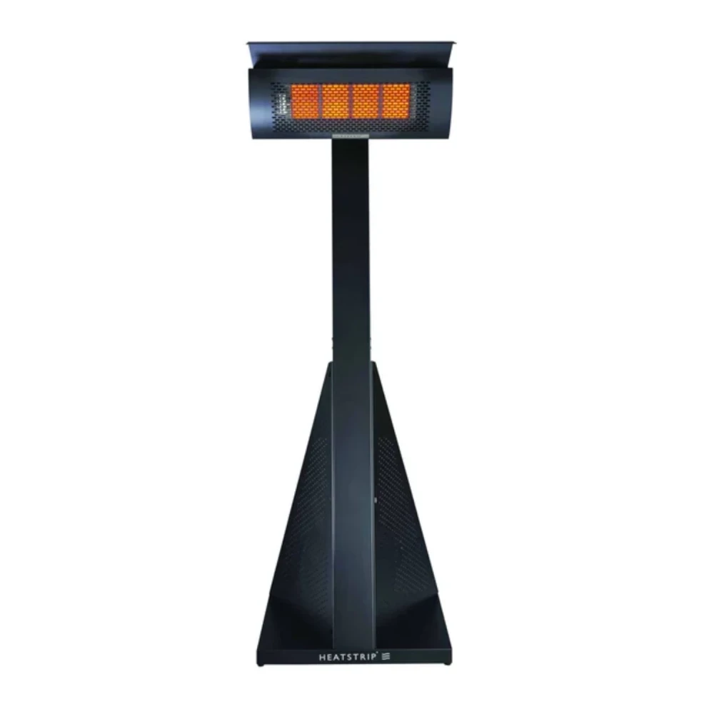 Chauffage gaz portatif Heatstrip Heatstrip | Bio-cheminee.fr | Cheminée au gaz autoportante extérieur