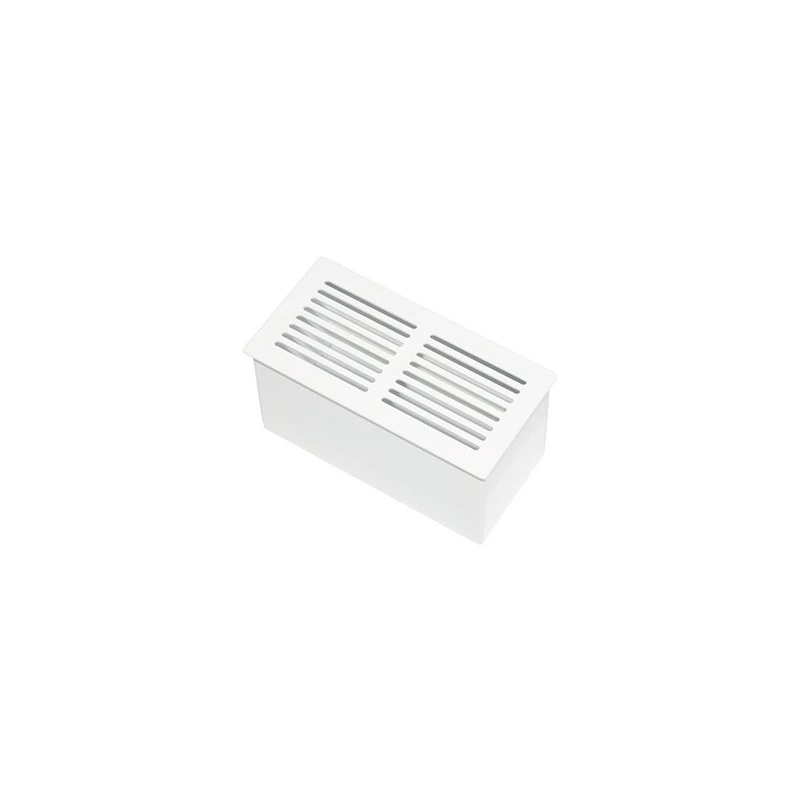 Grille de ventilation pour cheminée - Blanc | Bio-cheminee.fr |