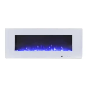 Azurite 127 cm - Cheminée électrique murale ScandiFlames