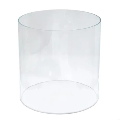 Cheminée de table à l'éthanol avec cylindre en verre