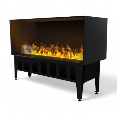 Cheminée Opti-Myst moderne avec 2 réservoirs d'eau Cheminée à vapeur d'eau avec deux réservoirs d'eau