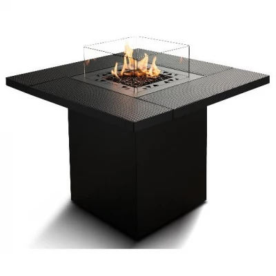 Planika Fires Square Table chauffage de terrasse Chauffage de terrasse Planika Fires - noir