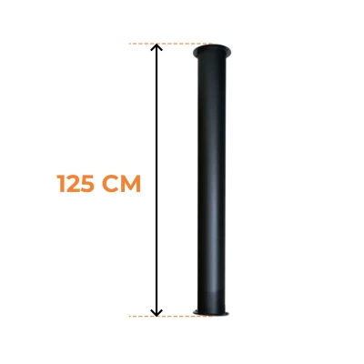 Tube de montage ScandiFlames Toronto 125 cm Tube de montage ScandiFlames Toronto 125 cm