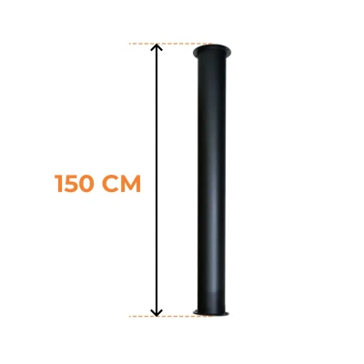 Tube de montage ScandiFlames Toronto 150 cm Tube de montage ScandiFlames Toronto 150 cm
