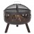 Brasero barbecue en acier