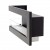 Insert de cheminée angle gauche - 85 cm