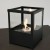 Lanto cheminée carrée au bioethanol