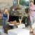 Futuro 2 Pizzas Four à Pizza extérieur Noir argenté