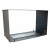 Foco Two 800 - Insert double face cheminée bio éthanol