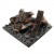 Bois décoratif Logset 250 pour Dimplex Cassette 250