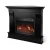 ArtiFlame Albion Corner AF23S en noir-brun
