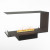 Cheminée hybride Foco Myst Divider 800