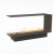 Cheminée hybride Foco Myst Divider 1200