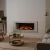 Holbury 870 - Hvid Marmor Elektrisk Kamin