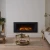 Holbury 1200 - Hvid Marmor Elektrisk Kamin