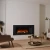 Holbury 1200 - Hvid Marmor Elektrisk Kamin