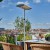 Chauffe-terrasse argent Hortus