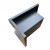 Insert cheminée angle - 50 cm