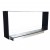 Foco Two 1200 Slim  - Insert double face cheminée bio éthanol 