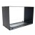Foco Two 800 - Insert double face cheminée bio éthanol 