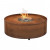 Cheminée à gaz d'extérieur Galio Fire Pit Corten