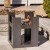 Brasero en acier foncé pour votre jardin