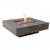 Petite table de feu miniature avec brûleur à bioéthanol