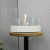 Cheminée bioéthanol pour table avec vue sur les flammes