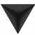 Braséro triangulaire Sola en acier