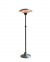 Lampadaire chauffant argent
