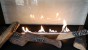 5 rondins de bois décoratifs en céramique dans un design réaliste pour une utilisation avec une cheminée à l'éthanol pour obteni