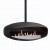 Cheminée Bioéthanol - Finition Noire - Suspendue au Plafond - UFO-80 Mega Black
