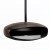 Hein & Haugaard - Cheminée suspendue au plafond - UFO-80 Mega Oxide finition oxyde