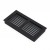 Grille noire pour foyer à gaz