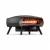 Four à pizza au gaz Witt ETNA Rotante Control 16" en noir mat avec affichage numérique, sur fond blanc